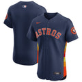Houston Astros Alternate Vapor Premier Elite Patch Jersey - Navy | Stitched Baseball Jersey TJS0143