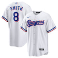 Josh Smith Texas Rangers Home Replica Jersey - White | Stitched Baseball Jersey TJS0239