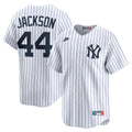 Reggie Jackson New York Yankees Throwback Cooperstown Collection Limited Jersey - White | Stitched Baseball Jersey TJS0139