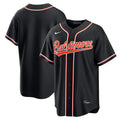 Baltimore Orioles Fashion Replica Black Out Jersey | Stitched Baseball Jersey TJS0120