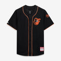 Baltimore Orioles Stitches Team Color Full-Button Fashion Jersey - Black | Stitched Baseball Jersey TJS0208
