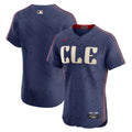 Cleveland Guardians City Connect Elite Jersey - Navy | Stitched Baseball Jersey TJS0181