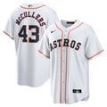 Lance McCullers Jr. Houston Astros Home Replica Jersey - White | Stitched Baseball Jersey TJS0173