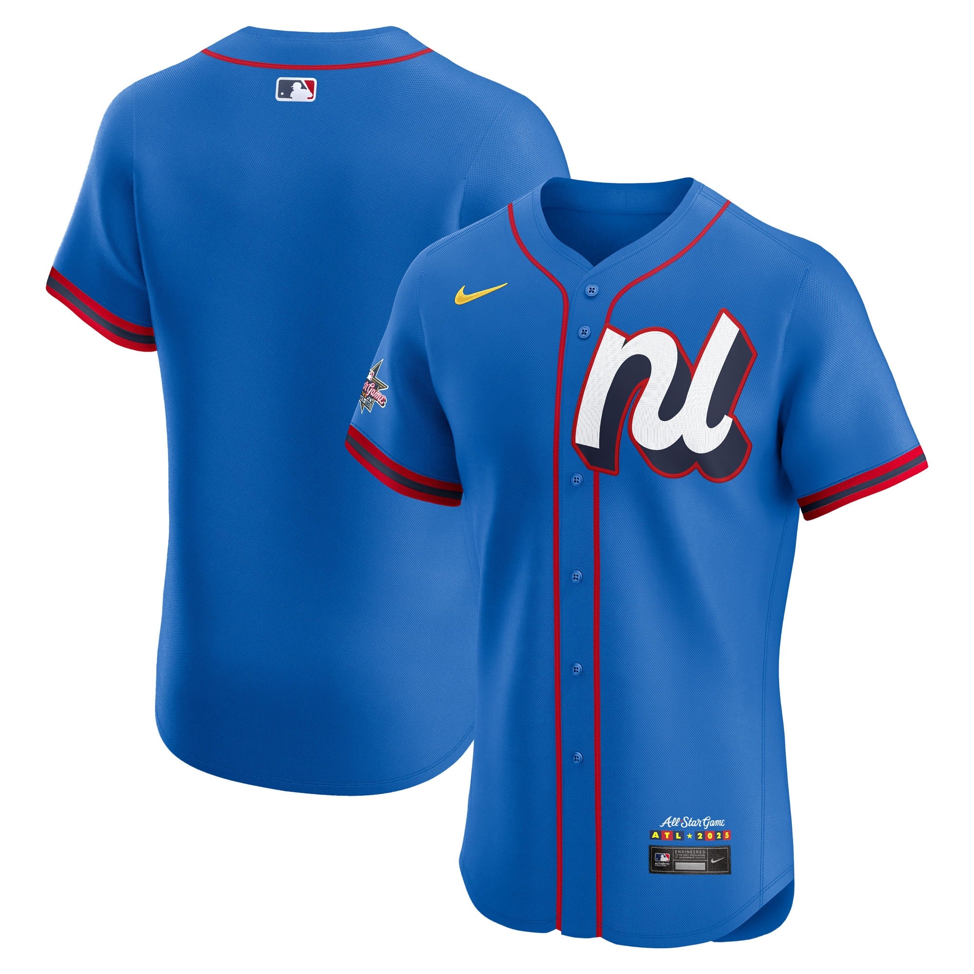 National League 2025 All-Star Edition Elite Jersey - Blue | Stitched Baseball Jersey TJS0180