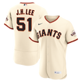 Jung Hoo Lee San Francisco Giants Home Jersey - Cream | Stitched Baseball Jersey TJS0161