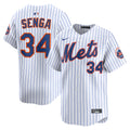 Kodai Senga New York Mets Home Limited Player Jersey - White | Stitched Baseball Jersey TJS0287