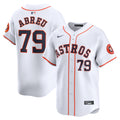Jose Abreu Houston Astros Home Limited Player Jersey - White | Stitched Baseball Jersey TJS0279