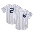 Derek Jeter New York Yankees M & N 2014 Cooperstown Collection Throwback Jersey - White | Stitched Baseball Jersey TJS0222