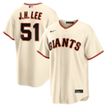 Jung Hoo Lee San Francisco Giants Home Replica Jersey - Cream | Stitched Baseball Jersey TJS0137