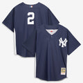Derek Jeter New York Yankees M & N Batting Practice Jersey - Navy | Stitched Baseball Jersey TJS0245