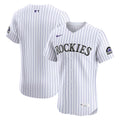 Colorado Rockies Home Elite Jersey - White | Stitched Baseball Jersey TJS0248