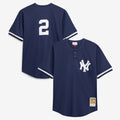 Derek Jeter New York Yankees M & N Big & Tall Batting Practice Replica Player Jersey - Navy | Stitched Baseball Jersey TJS0246
