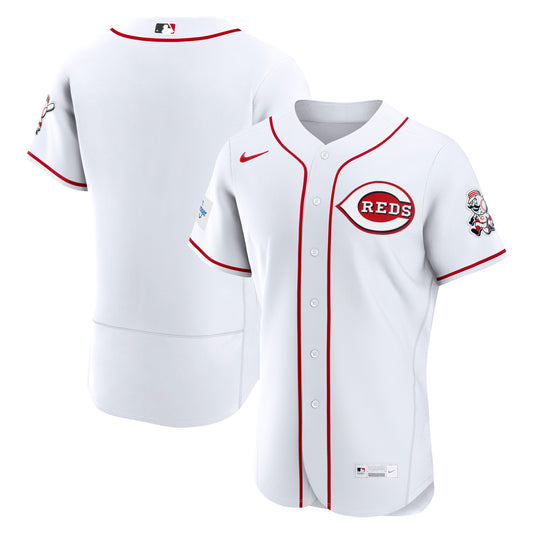 Cincinnati Reds Home Jersey - White | Stitched Baseball Jersey TJS0167