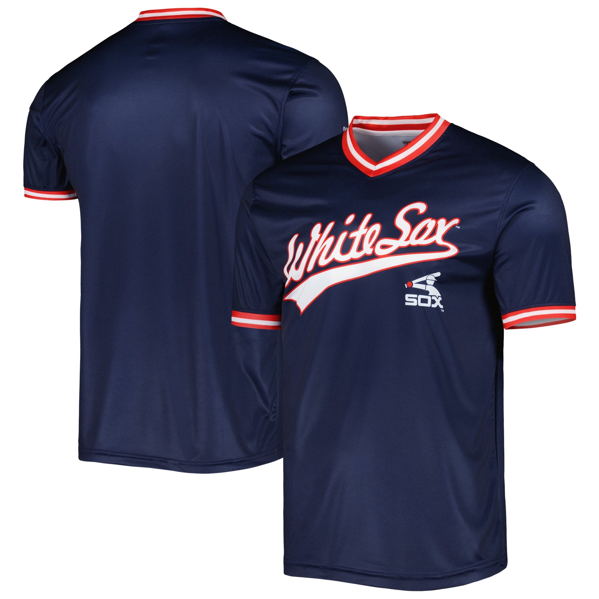 Chicago White Sox Stitches Cooperstown Collection Team Jersey - Navy | Stitched Baseball Jersey TJS0243