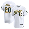 Zack Gelof Athletics Home Limited Player Jersey - White | Stitched Baseball Jersey TJS0264