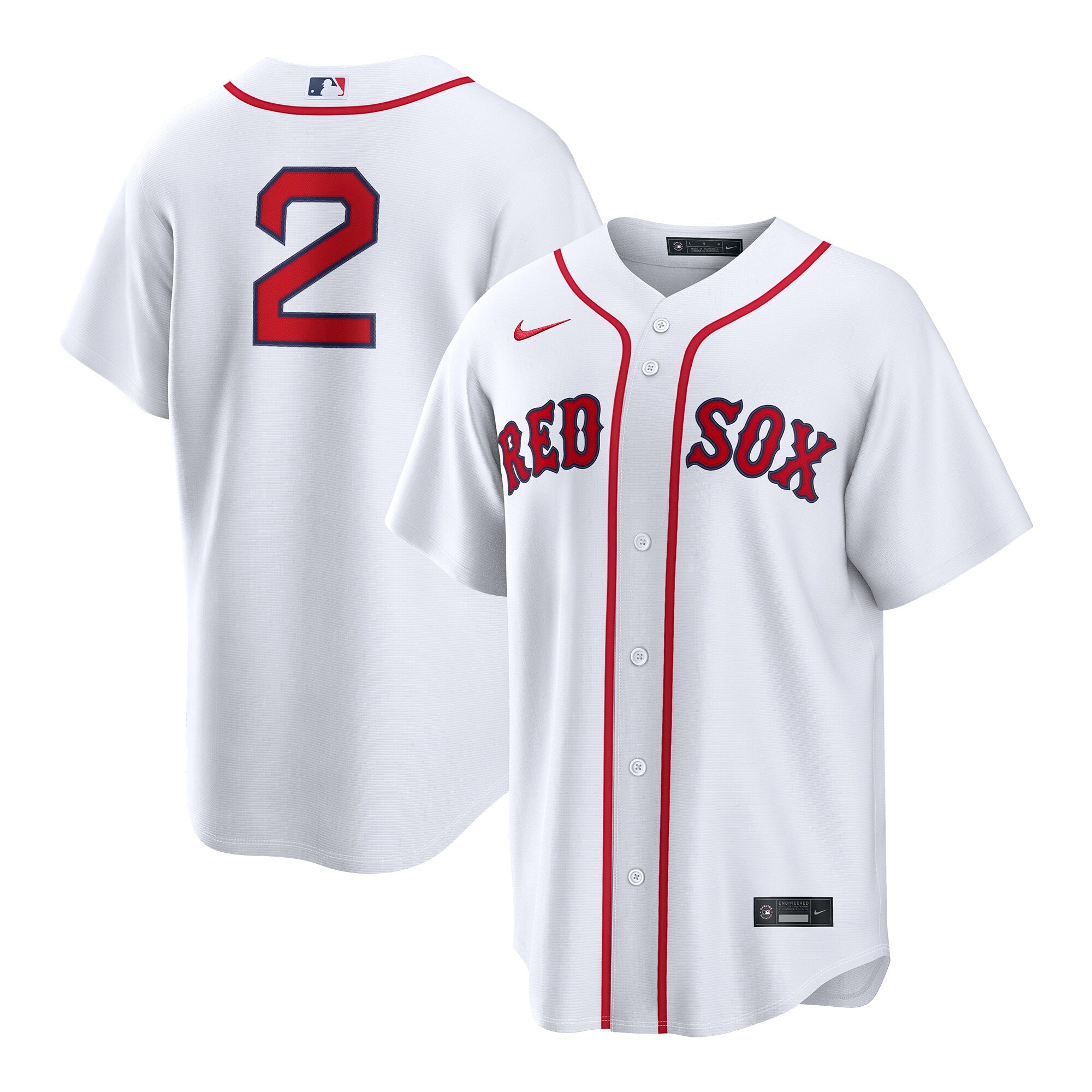Isiah Kiner-Falefa Boston Red Sox Home Replica Jersey - White | Stitched Baseball Jersey TJS0277