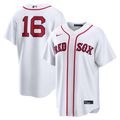 Jarren Duran Boston Red Sox Home Replica Jersey - White | Stitched Baseball Jersey TJS0160