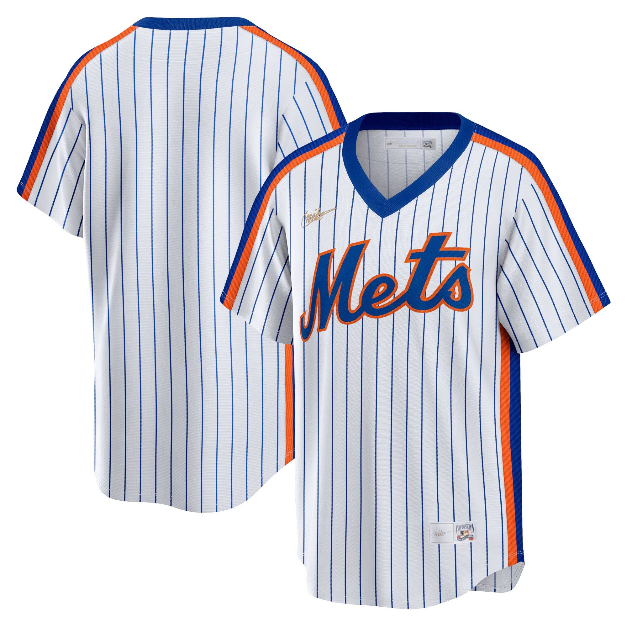 New York Mets Home Cooperstown Collection Team Jersey - White | Stitched Baseball Jersey TJS0182