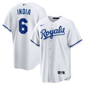 Jonathan India Kansas City Royals Home Replica Player Jersey - White | Stitched Baseball Jersey TJS0260