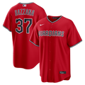 Travis Bazzana Cleveland Guardians Alternate Replica Jersey - Red | Stitched Baseball Jersey TJS0107
