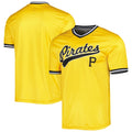Pittsburgh Pirates Stitches Cooperstown Collection Team Jersey - Gold | Stitched Baseball Jersey TJS0183
