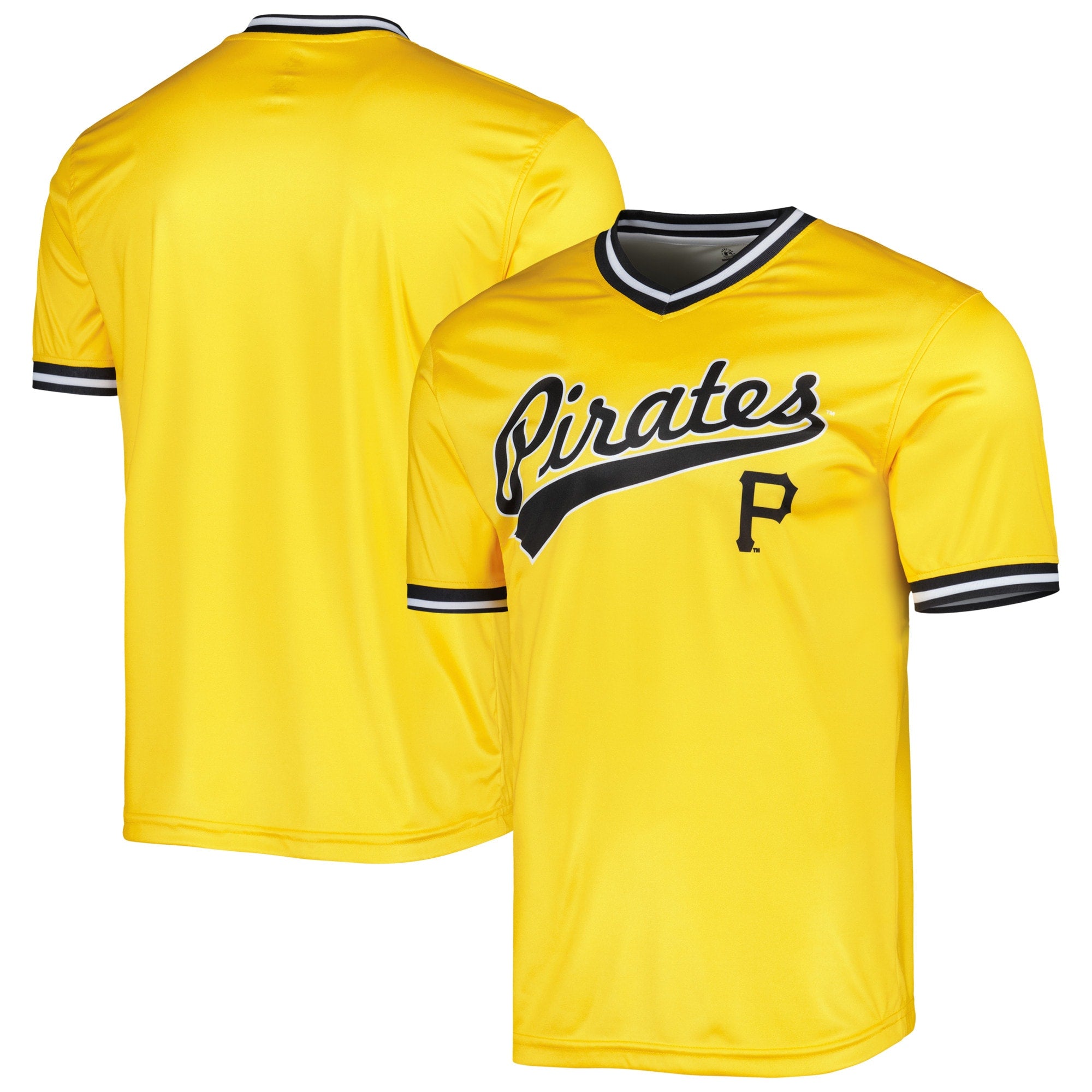 Pittsburgh Pirates Stitches Cooperstown Collection Team Jersey - Gold | Stitched Baseball Jersey TJS0183