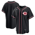 Cincinnati Reds Fashion Replica Black Out Jersey | Stitched Baseball Jersey TJS0101