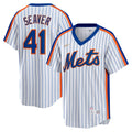 Tom Seaver New York Mets Home Cooperstown Collection Player Jersey - White | Stitched Baseball Jersey TJS0283