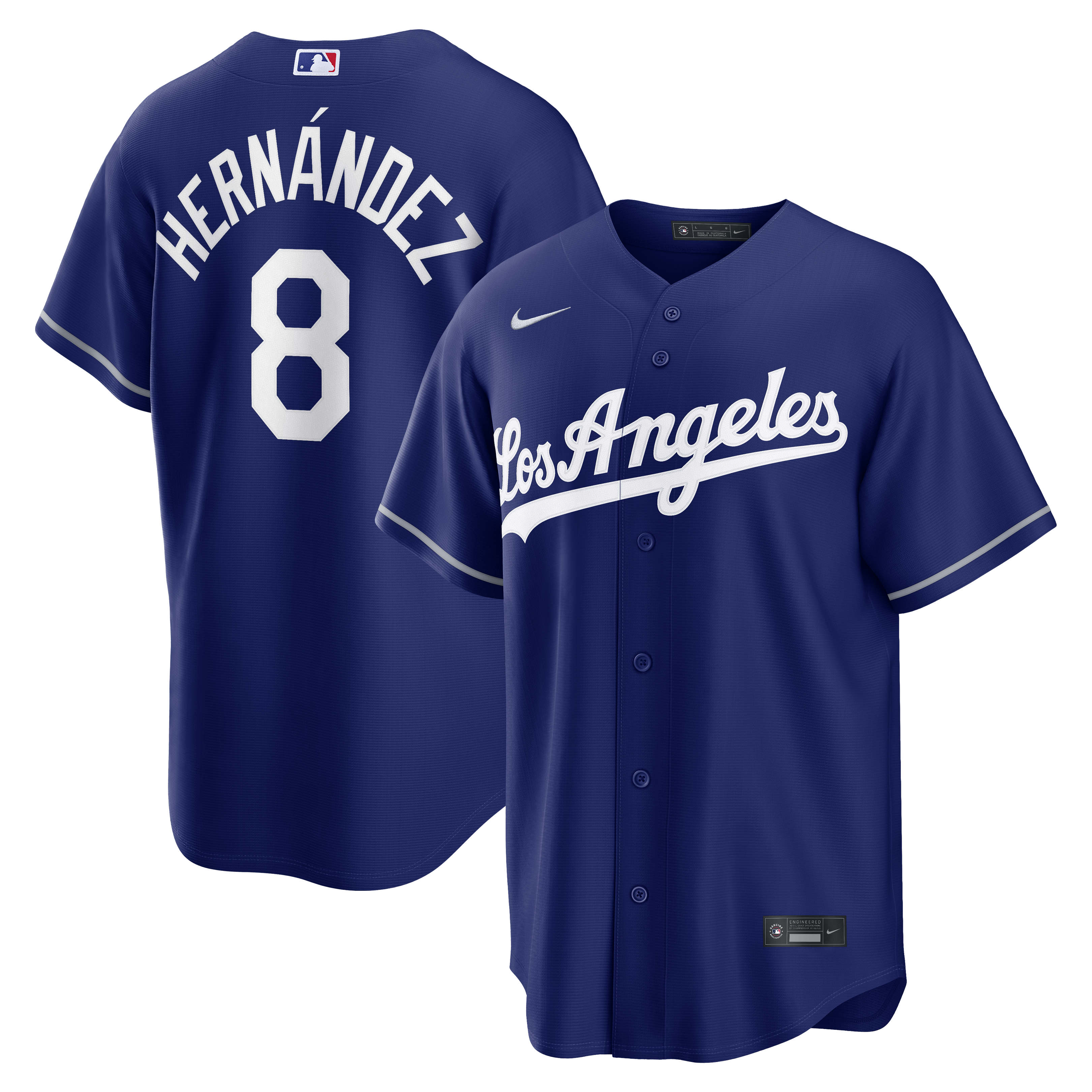 Enrique Hern�ndez Los Angeles Dodgers Alternate Replica Jersey - Royal | Stitched Baseball Jersey TJS0489