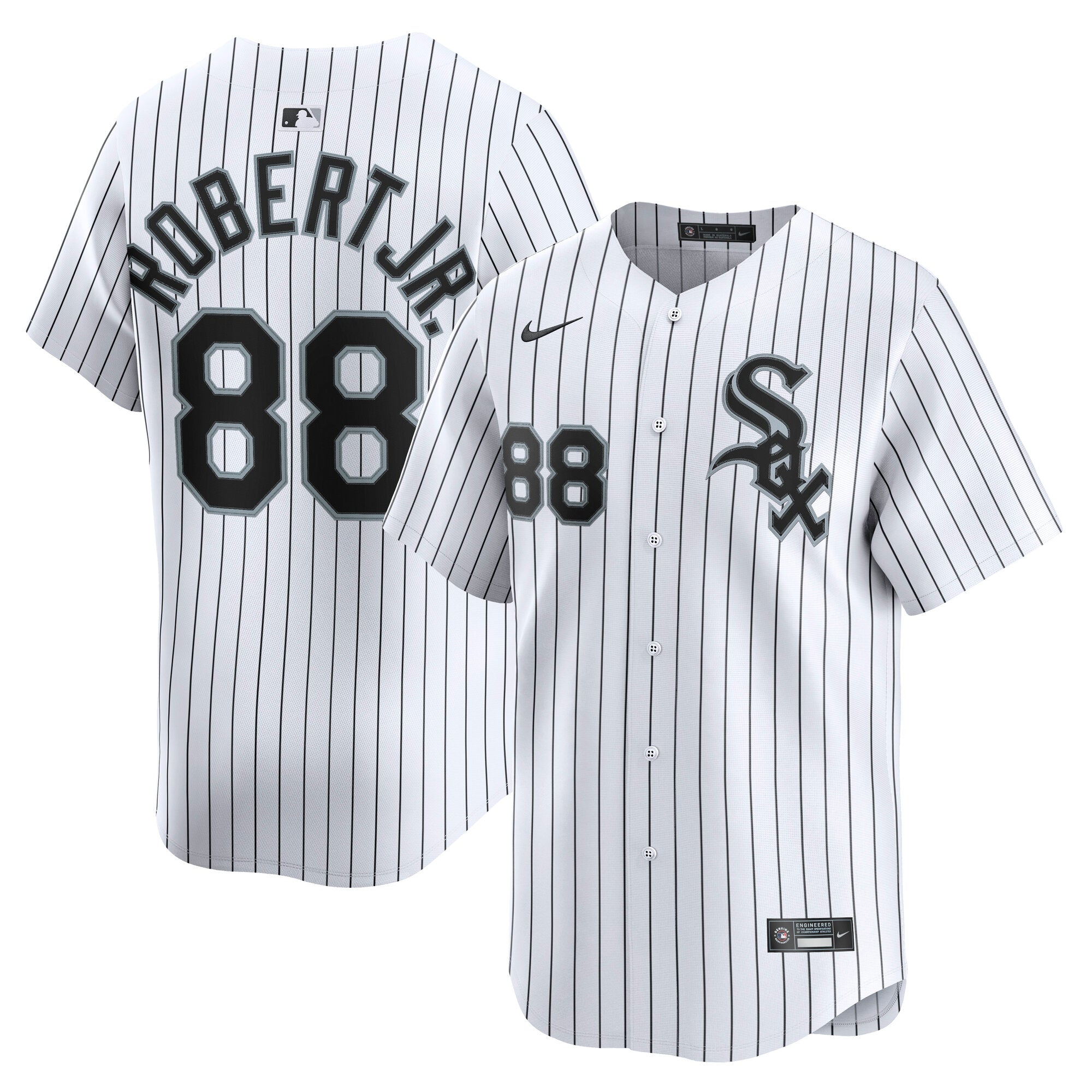 Luis Robert Jr. Chicago White Sox Home Limited Player Jersey - White | Stitched Baseball Jersey TJS0457