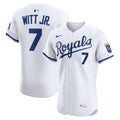 Bobby Witt Jr. Kansas City Royals Home ElitePlayer Jersey - White | Stitched Baseball Jersey TJS0447
