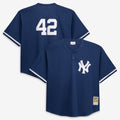 Mariano Rivera New York Yankees M & N Cooperstown Collection Big & Tall Mesh Batting Practice Jersey - Navy | Stitched Baseball Jersey TJS0317
