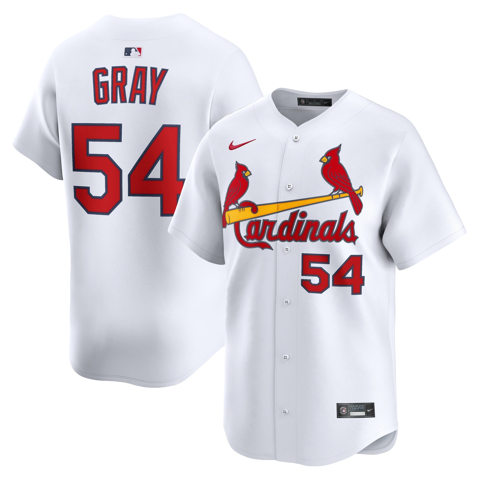 Sonny Gray St. Louis Cardinals Home Limited Player Jersey - White | Stitched Baseball Jersey TJS0326