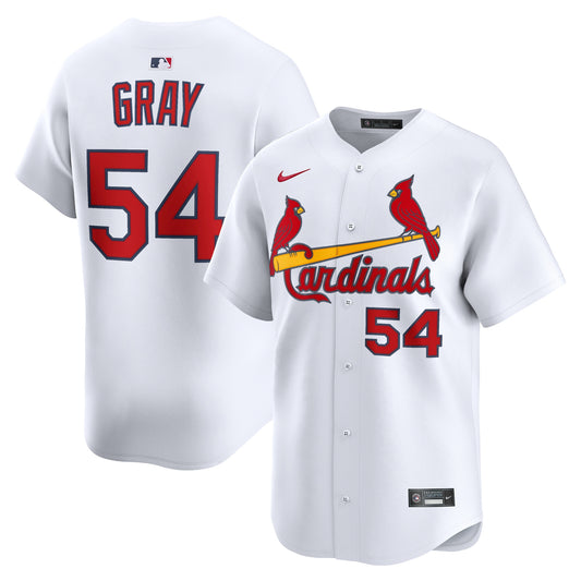 Sonny Gray St. Louis Cardinals Home Limited Player Jersey - White | Stitched Baseball Jersey TJS0326