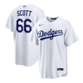 Tanner Scott Los Angeles Dodgers Home Replica Jersey - White | Stitched Baseball Jersey TJS0329