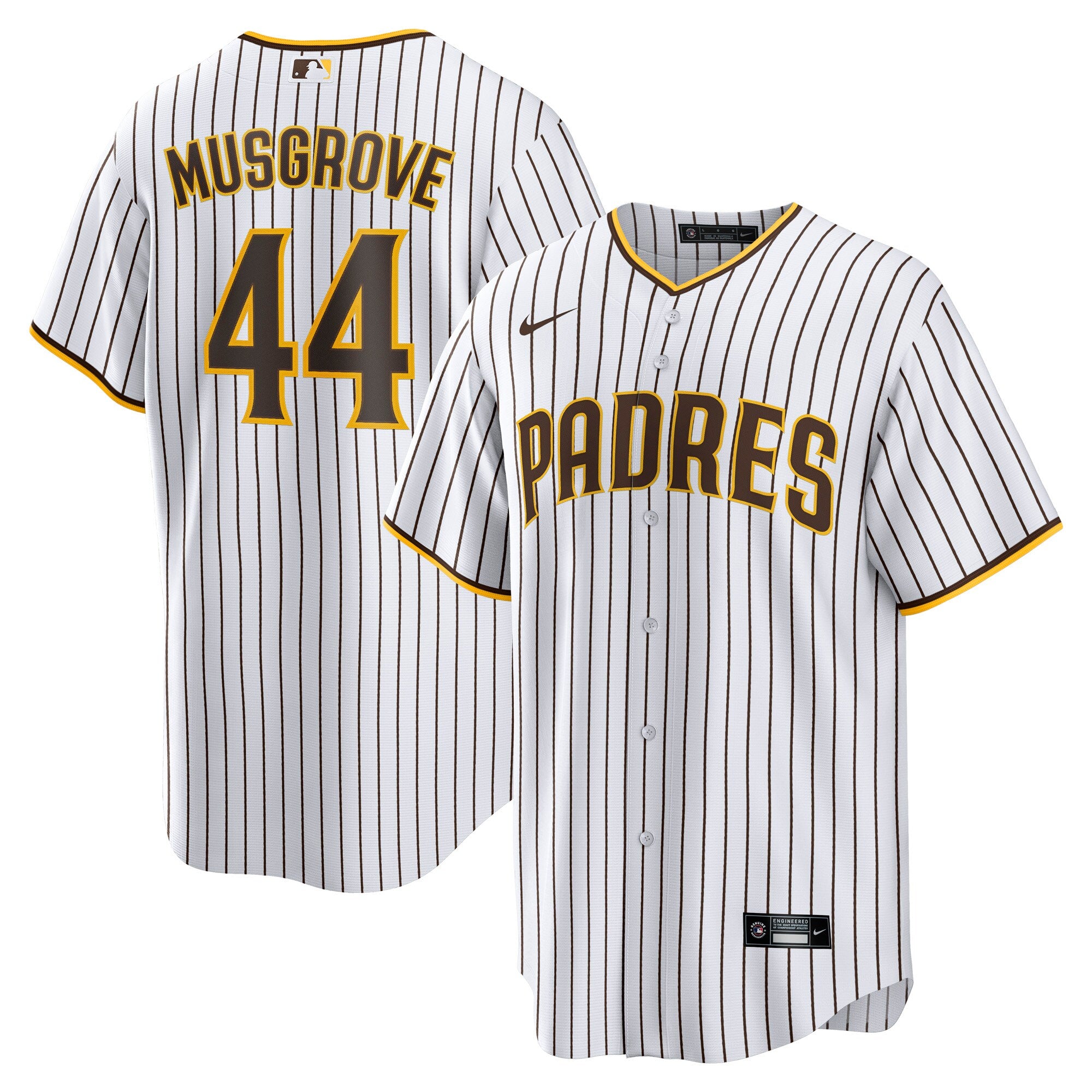 Joe Musgrove San Diego Padres Home Replica Jersey - White | Stitched Baseball Jersey TJS0313