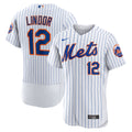 Francisco Lindor New York Mets Home Player Jersey - White | Stitched Baseball Jersey TJS0451