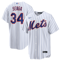 Kodai Senga New York Mets Home Replica Jersey - White | Stitched Baseball Jersey TJS0456