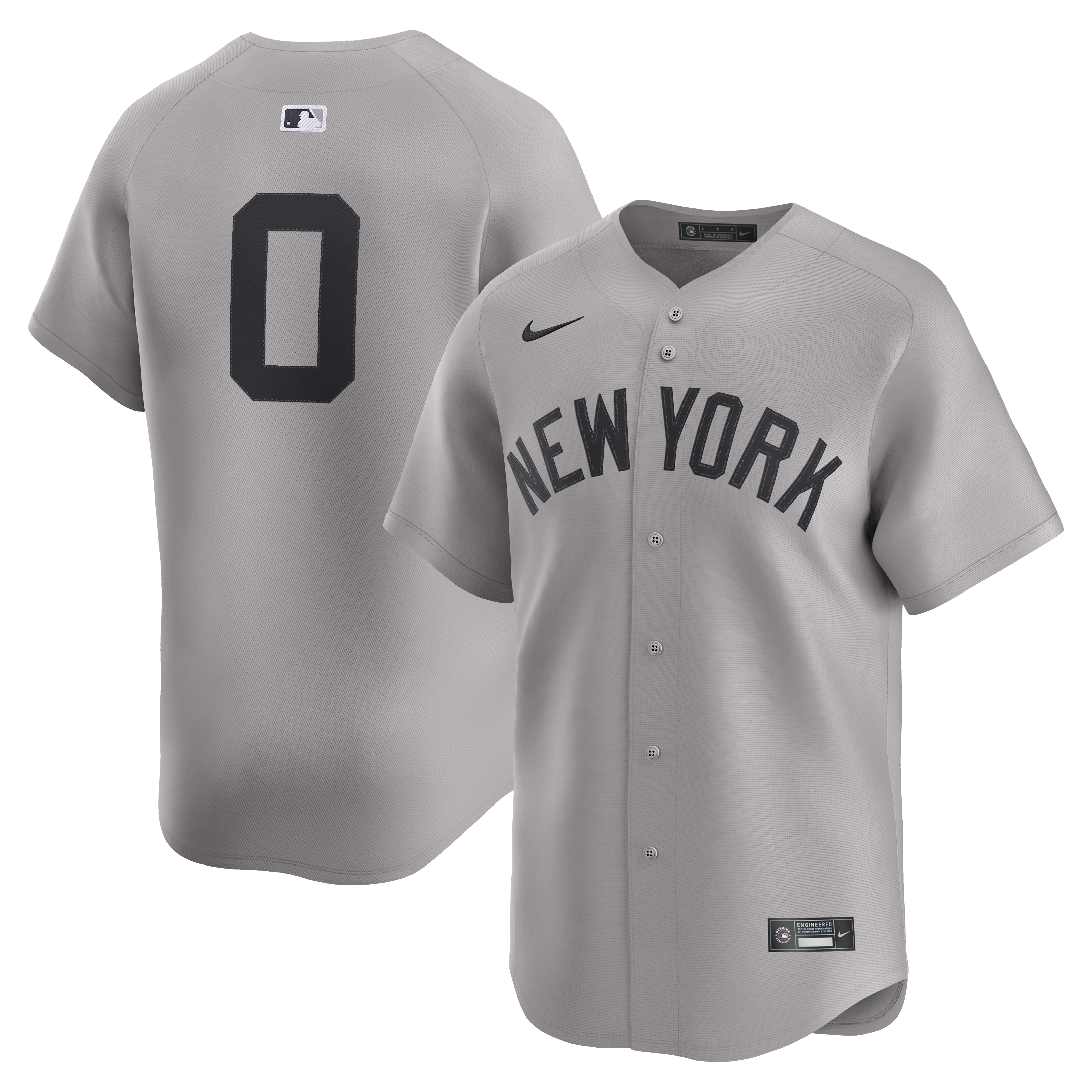 Marcus Stroman New York Yankees Road Limited Player Jersey - Gray | Stitched Baseball Jersey TJS0396