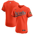 Baltimore Orioles Alternate Vapor Premier Elite Patch Jersey - Orange | Stitched Baseball Jersey TJS0320