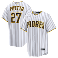 Nick Pivetta San Diego Padres Home Replica Jersey - White | Stitched Baseball Jersey TJS0361