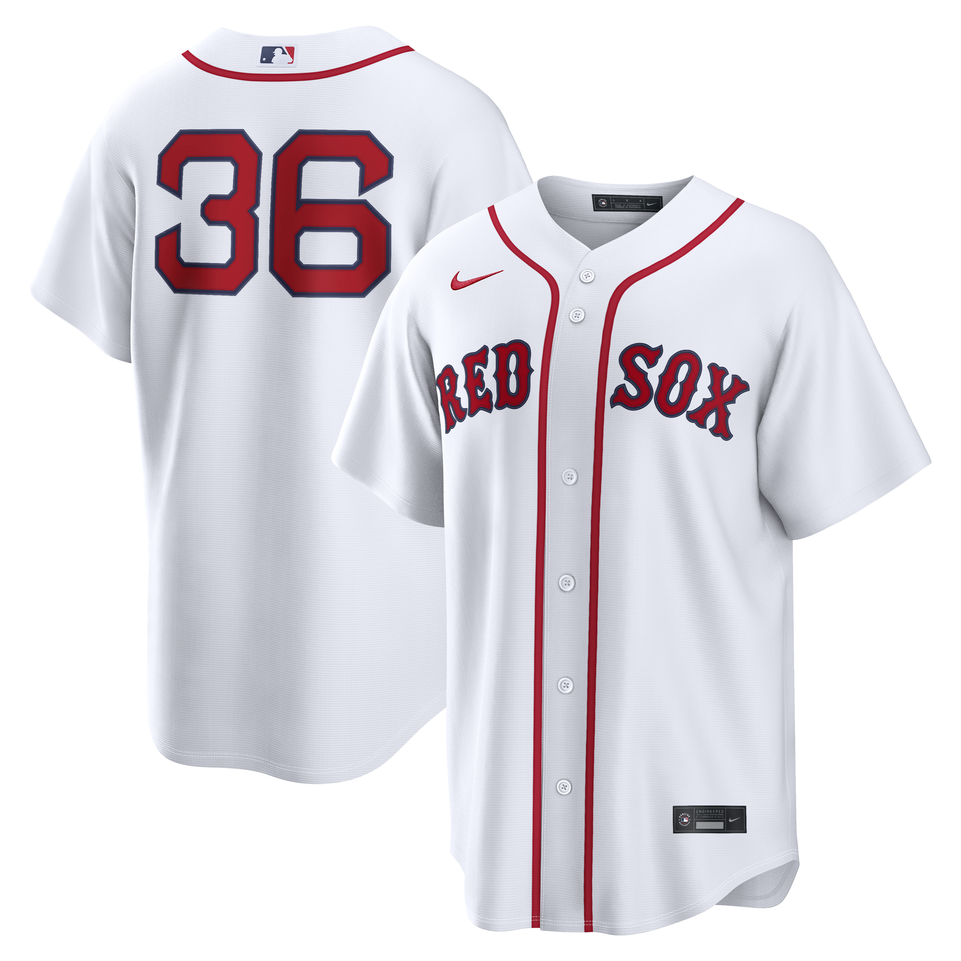 Triston Casas Boston Red Sox Home Replica Jersey - White | Stitched Baseball Jersey TJS0380