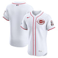 Cincinnati Reds Home Elite Jersey - White | Stitched Baseball Jersey TJS0425