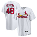 Iv�n Herrera St. Louis Cardinals Home Replica Jersey - White | Stitched Baseball Jersey TJS0316