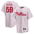 Jhoan Duran Philadelphia Phillies Home Replica Jersey - White | Stitched Baseball Jersey TJS0471