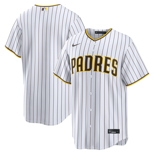 San Diego Padres Home Replica Jersey - White | Stitched Baseball Jersey TJS0484