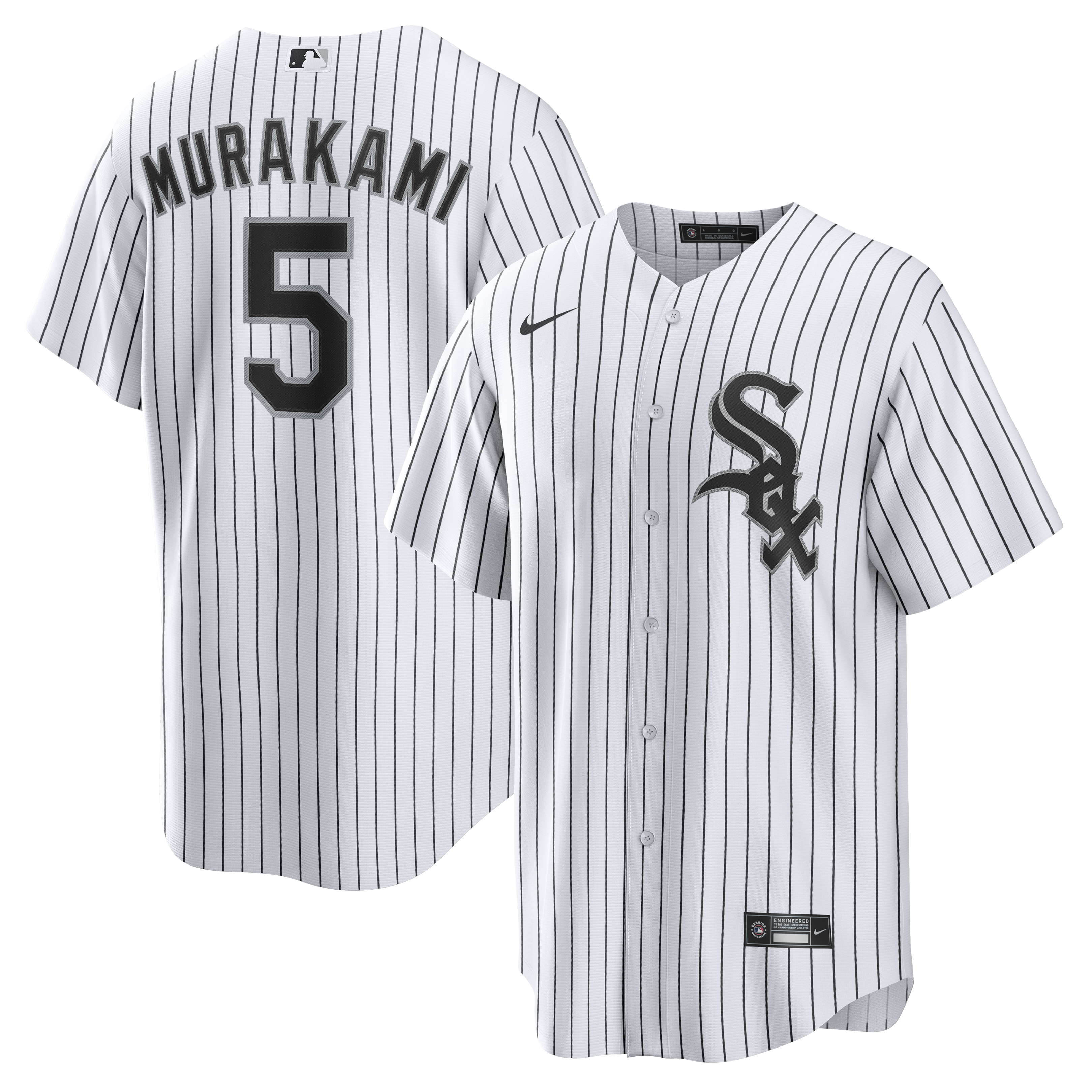 Munetaka Murakami Chicago White Sox Home Replica Jersey - White | Stitched Baseball Jersey TJS0459