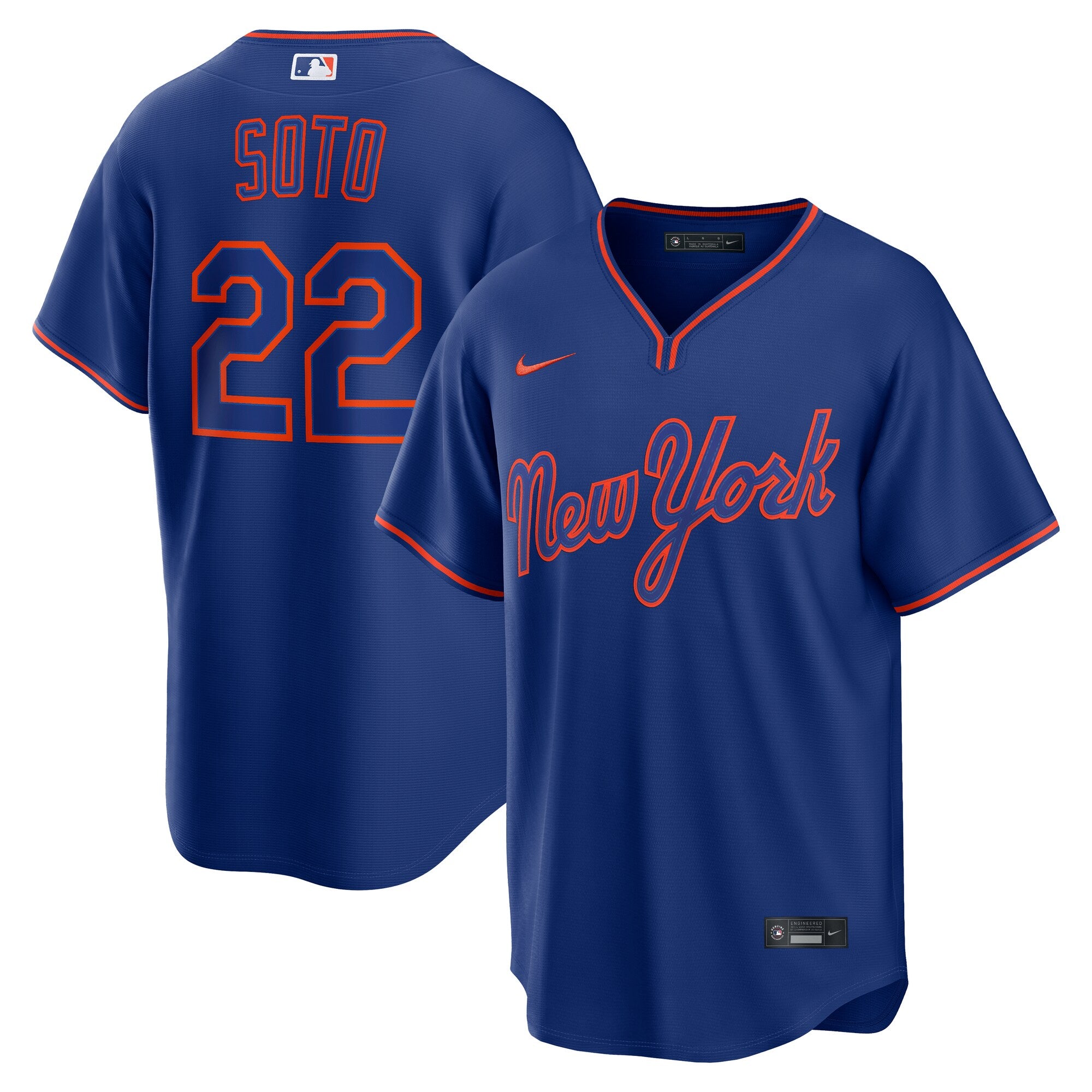 Juan Soto New York Mets Alternate Replica Jersey - Royal | Stitched Baseball Jersey TJS0475