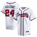 Jarred Kelenic Atlanta Braves Home Limited Player Jersey - White | Stitched Baseball Jersey TJS0325