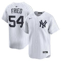 Max Fried New York Yankees Home Limited Player Jersey - White | Stitched Baseball Jersey TJS0441